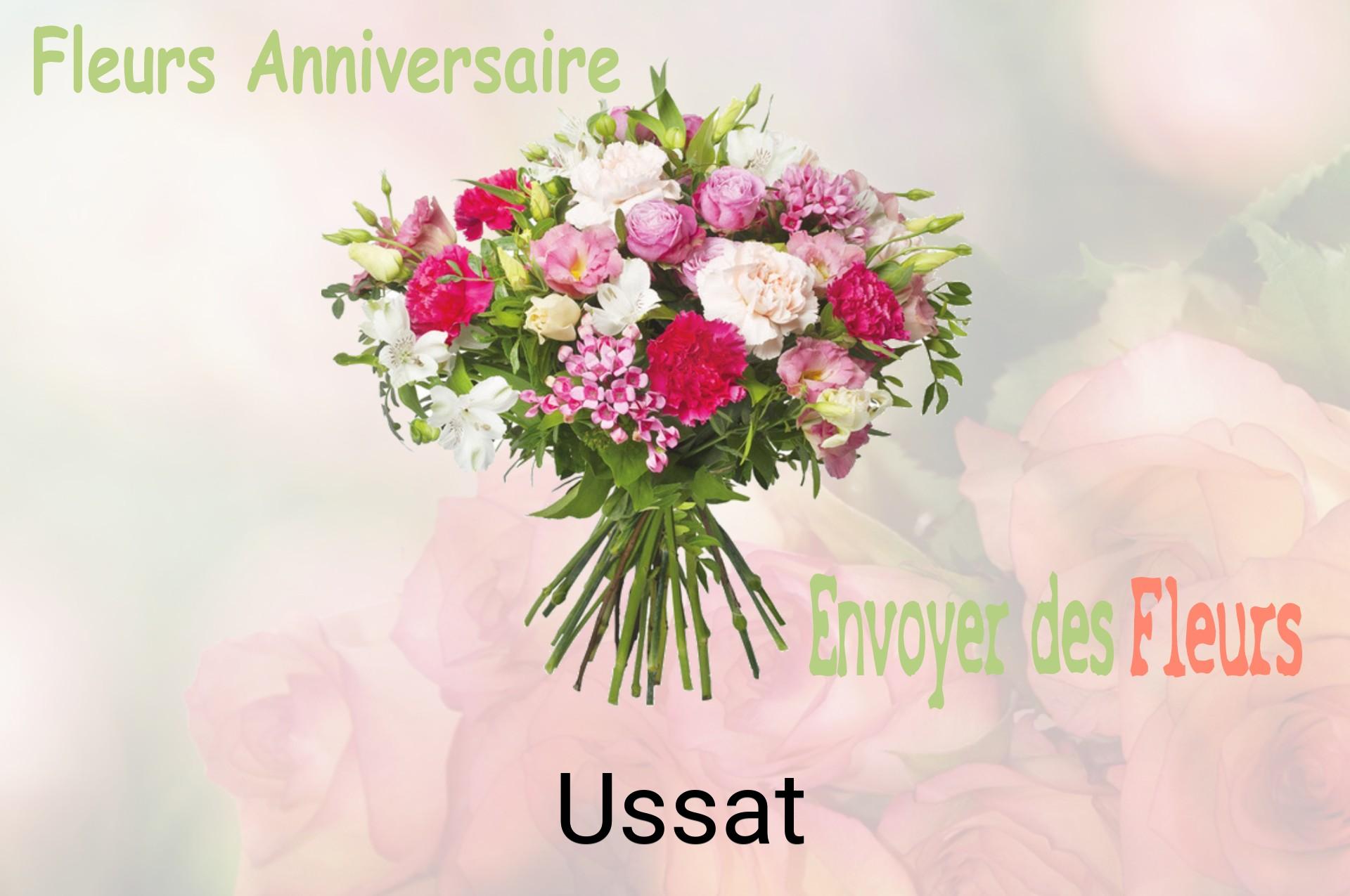 Bouquet de fleurs d’anniversaire livré à Ussat