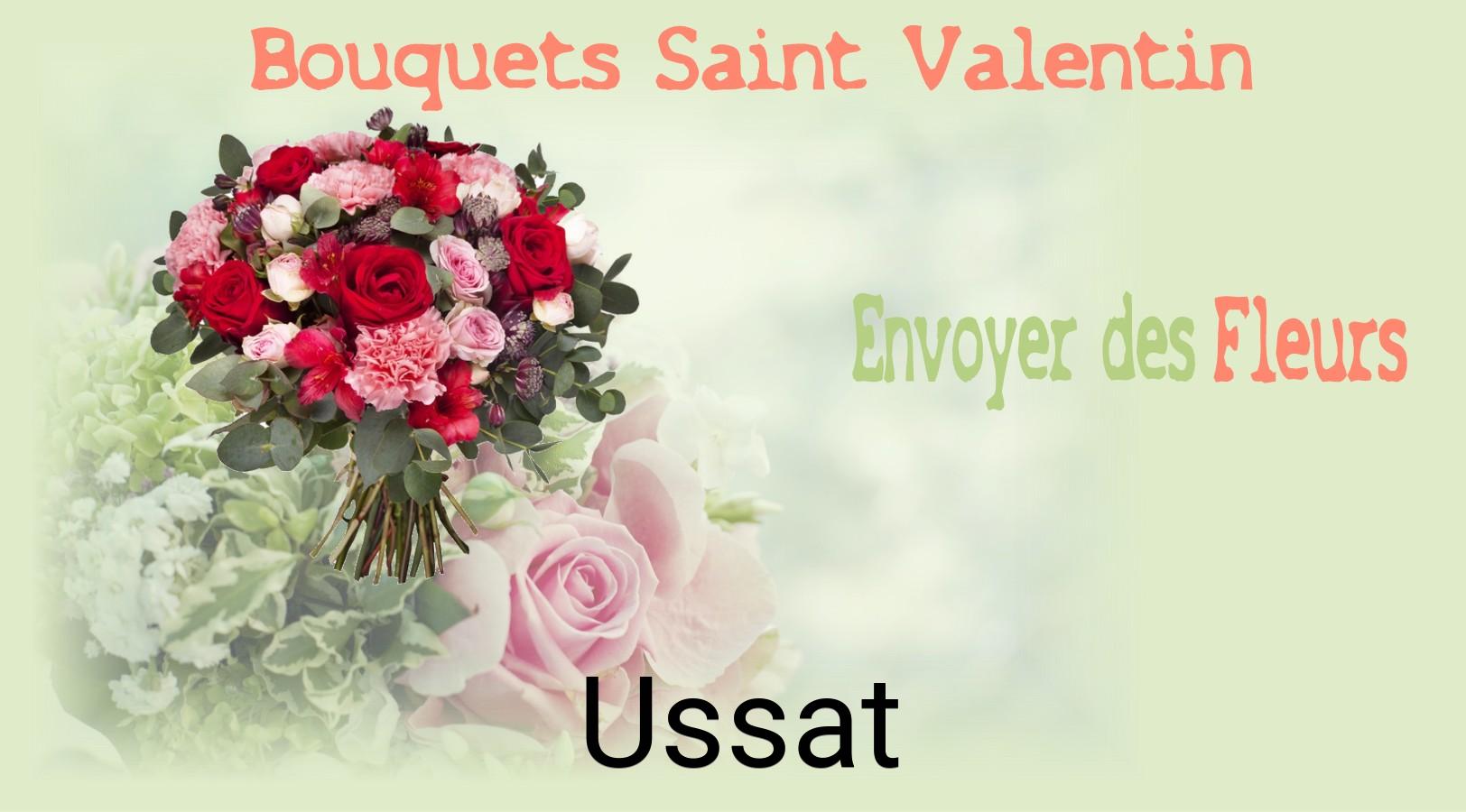 Roses de Saint-Valentin livrées à Ussat